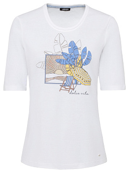 Футболка с принтом Olsen