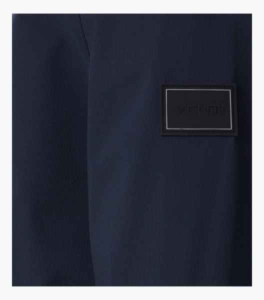 Ветровка-бомбер темно-синяя Venti