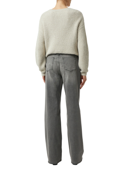 Эластичные джинсы широкого кроя Comma 