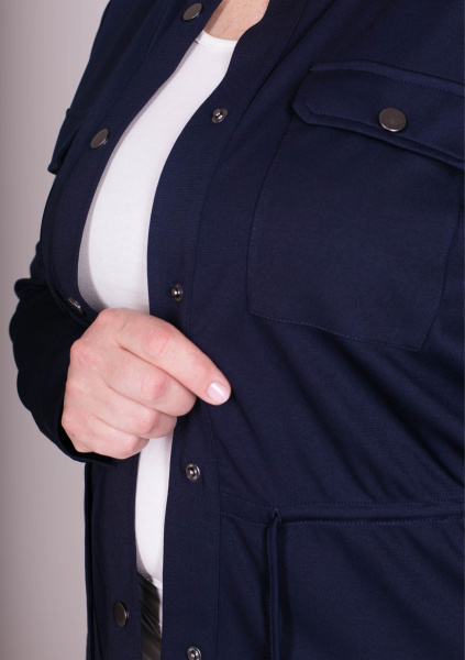 Жакет с накладными карманами на кнопках Barbara Lebek