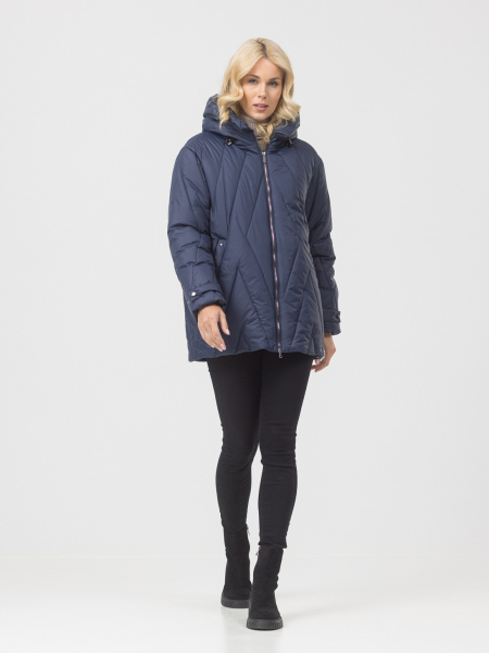 Куртка демисезонная темно-синего цвета SIARA Maritta