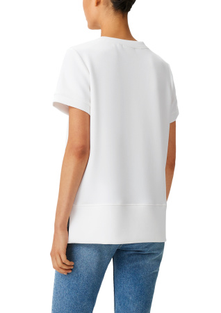 Футболка с удлиненной спинкой Comma Ci