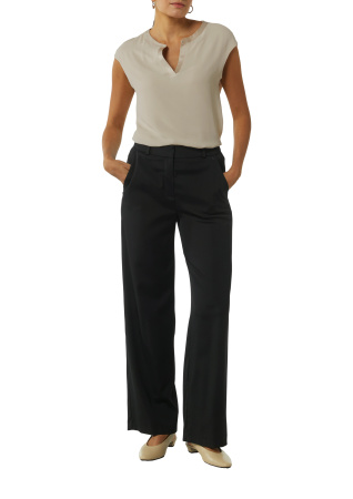 Блузка-топ с атласной отделкой Comma