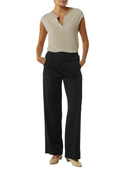 Блузка-топ с атласной отделкой Comma