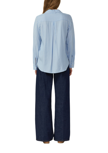 Легкая блуза из вискозы в полоску S.Oliver