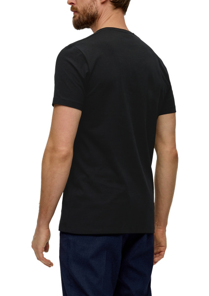 Базовая футболка из хлопка с эластаном S.Oliver