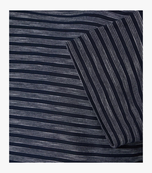 Футболка в темно-синюю полоску Casa Moda