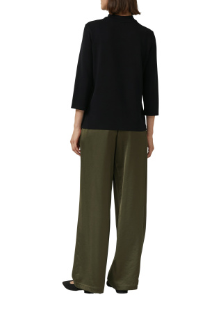 Футболка свободного кроя с аппликацией из блесток S.Oliver