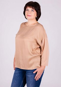 Футболка из комбинированной ткани Via Appia