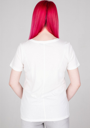 Футболка хлопковая с принтом Via Appia