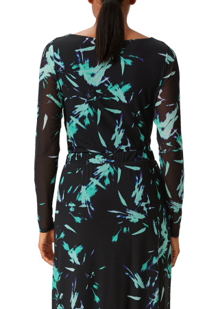 Футболка из трикотажа мэш Comma 