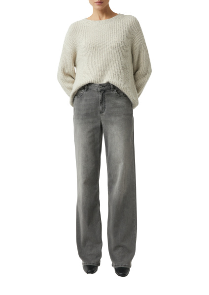 Эластичные джинсы широкого кроя Comma 