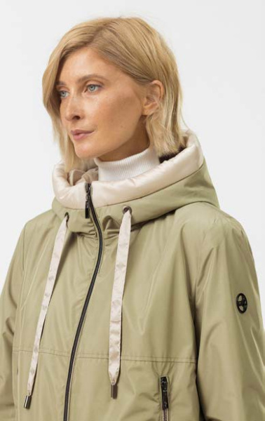 Пальто прямого силуэта с разрезами по бокам Bertina Maritta