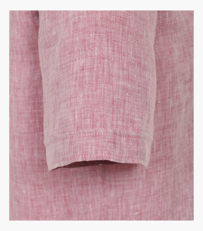 Льняная сорочка с коротким рукавом CasaModa