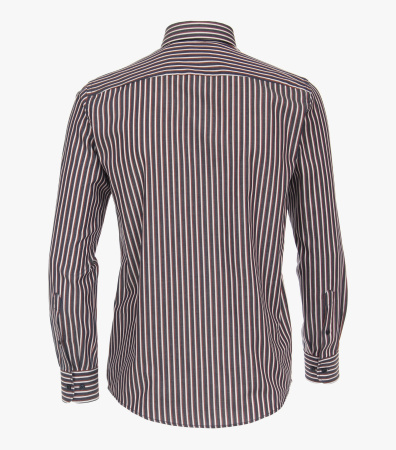 Хлопковая сорочка в полоску Casa Moda