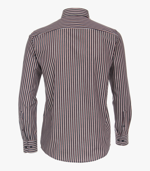 Хлопковая сорочка в полоску Casa Moda