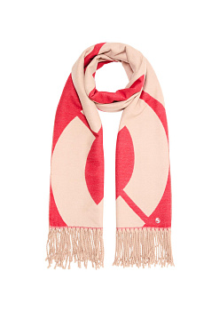 Шарф с принтом Comma