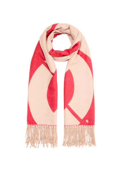 Шарф с принтом Comma