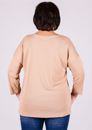 Футболка из комбинированной ткани Via Appia