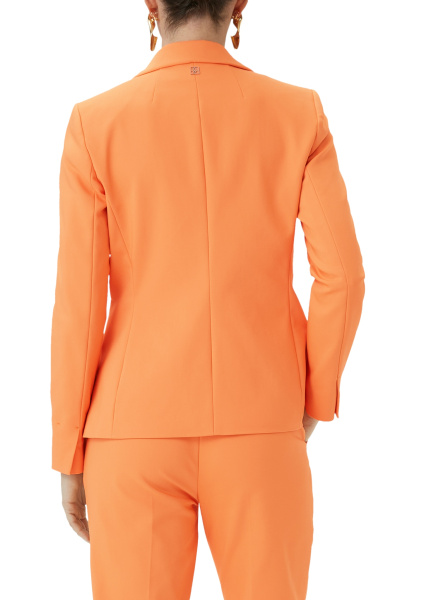 Жакет оранжевого цвета на подкладке Comma