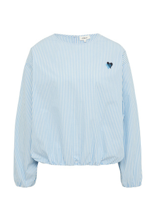 Блуза с низом на резинке S.Oliver