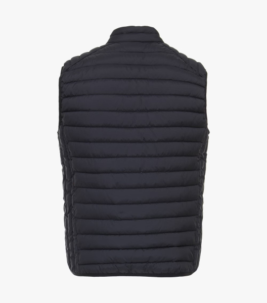 Стеганый жилет темно-синего цвета Casa Moda