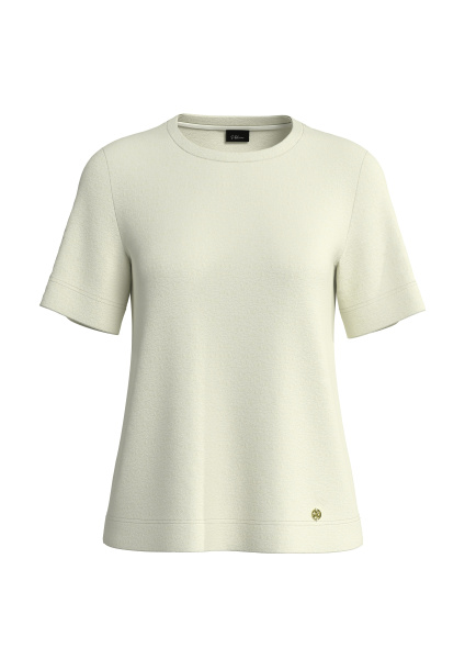 Футболка свободного кроя из мерсеризованного хлопка S.Oliver