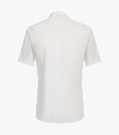 Сорочка с коротким рукавом белого цвета modern fit Casa Moda