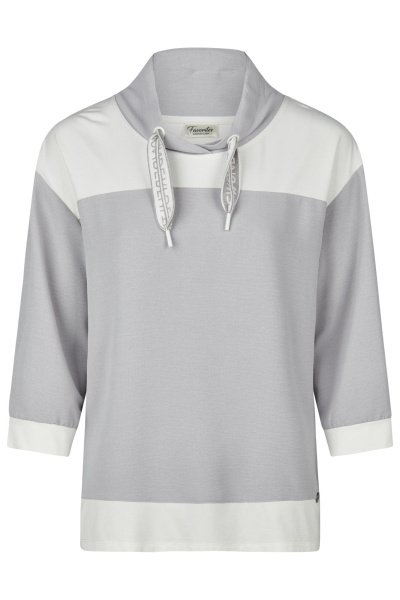 Футболка в спортивном стиле с рукавом 3/4 Lebek (Лебек)