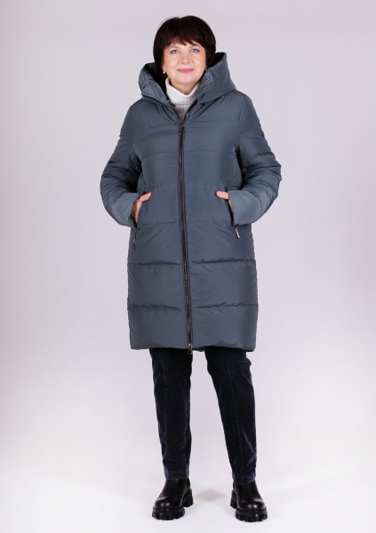 Пальто зимнее Irida цвета хаки Avi