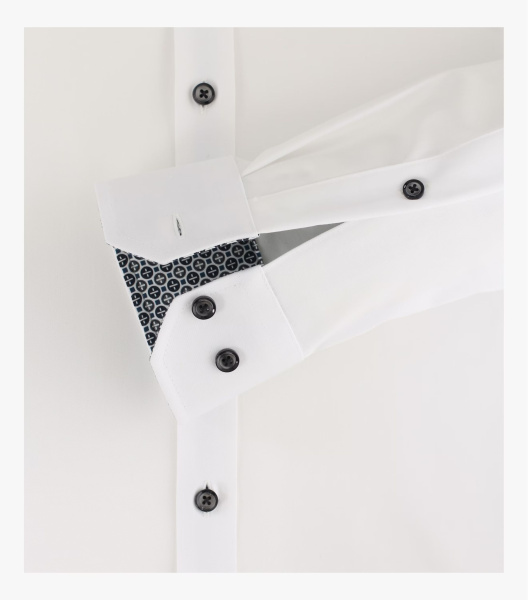 Сорочка супер-стрейч приталенная белая Venti