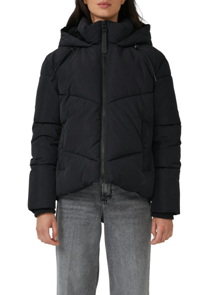 Теплая укороченная куртка с воротником с подкладом из искусственного меха S.Oliver