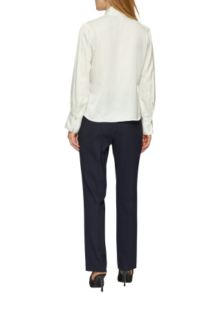 Белая элегантная блуза pussycat bow S.Oliver