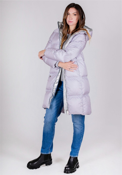 Пуховик Severina серебряный Avi