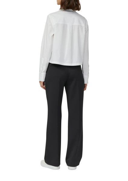 Укороченная блуза из поплина S.Oliver