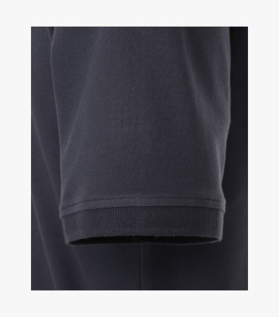 Рубашка-поло пике антрацит Casa Moda