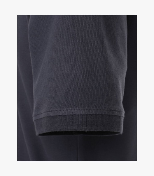 Рубашка-поло пике антрацит Casa Moda