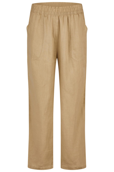 Льняные брюки на резинке Barbara Lebek