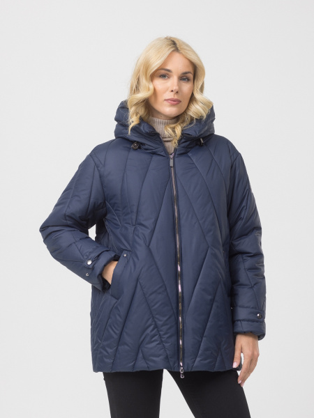 Куртка демисезонная темно-синего цвета SIARA Maritta