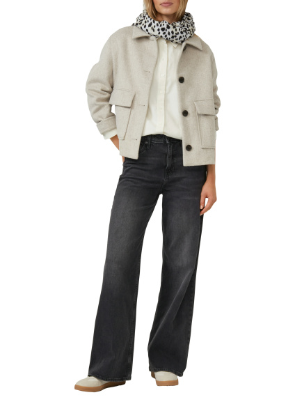 Шарф-снуд с принтом S.Oliver