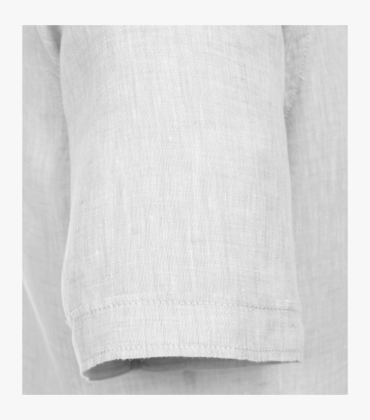 Сорочка из льна с воротником-стойкой casual fit Casa Moda