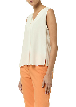 Блуза без рукава с V-вырезом Comma