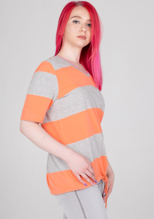 Футболка с V-образным вырезом Via Appia