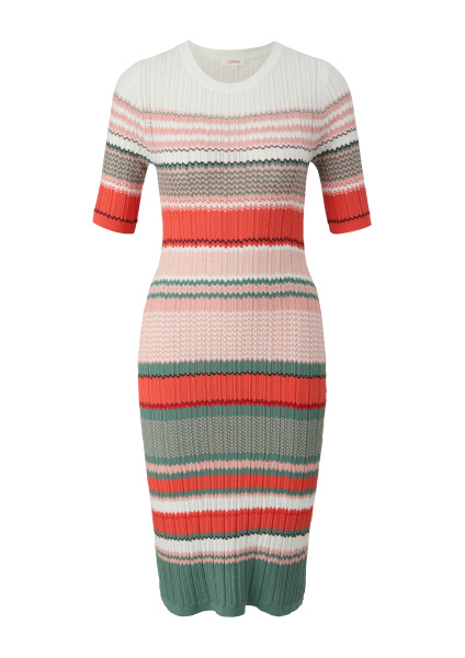 Платье из ажурного трикотажа S.Oliver