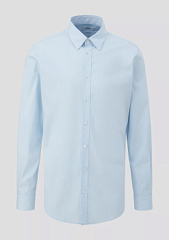 Бизнес-сорочка голубого цвета S.Oliver