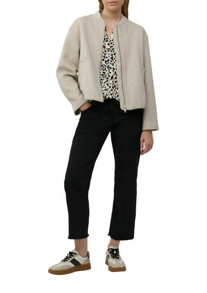 Блузка-туника из смеси вискозы с принтом S.Oliver