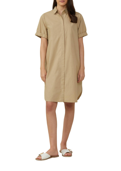 Платье из поплина с прорезными карманами свободного кроя S.Oliver