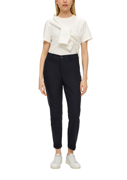 Чиносы темно-синего цвета S.Oliver