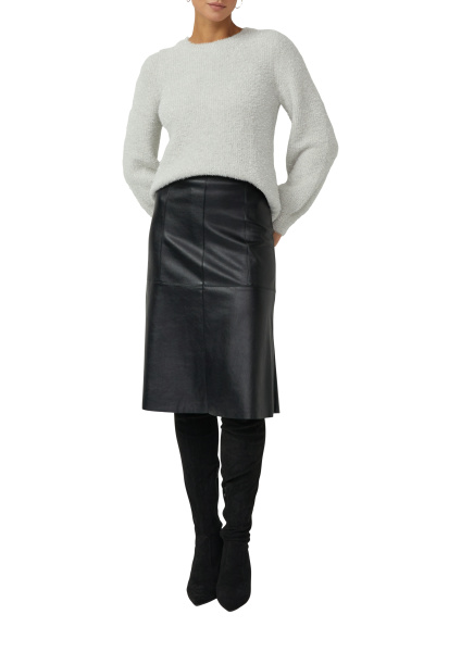 Юбка А-образной формы из экокожи S.Oliver