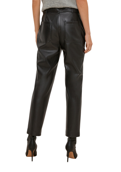 Брюки из искусственной кожи Comma